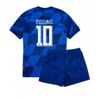 Hrvatska Luka Modric #10 Gostujuci Dres za djecu EP 2024 Kratak Rukav (+ Kratke hlače)